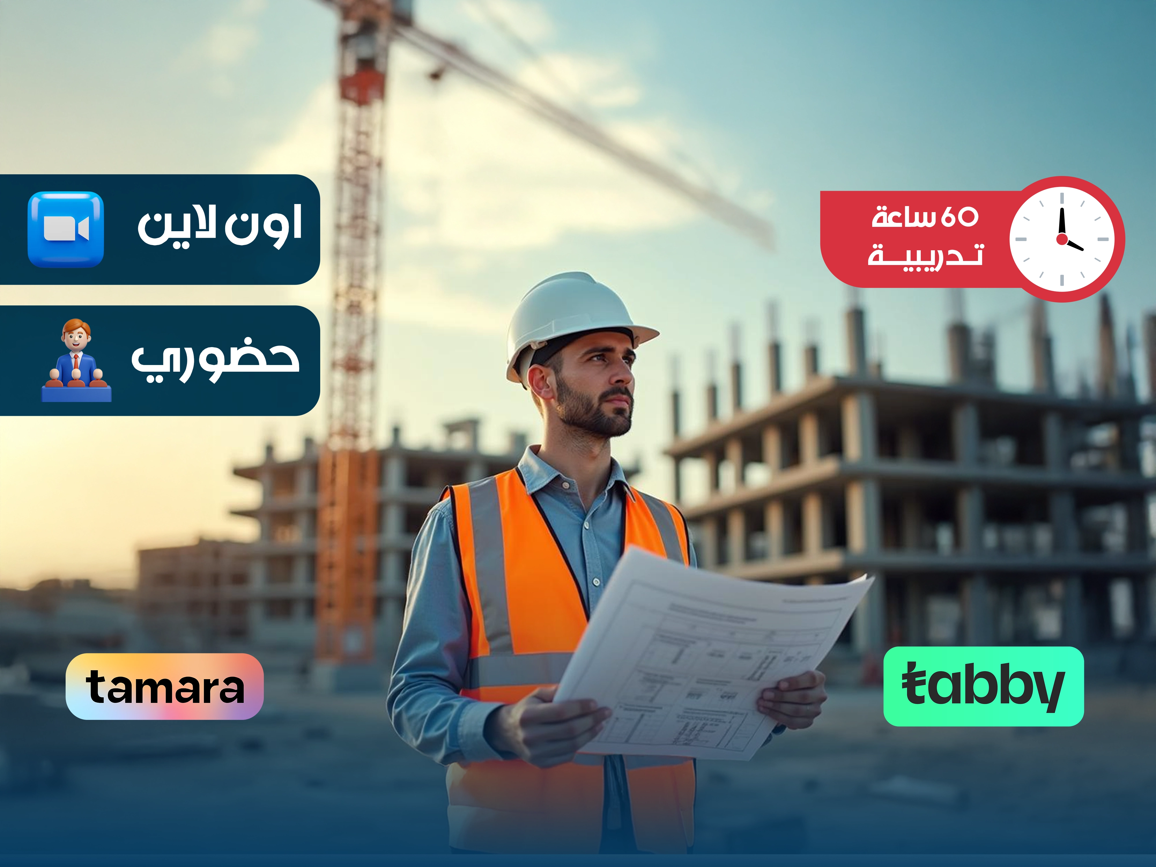 البرنامج التدريبي في مهارات الهندسة المدنية